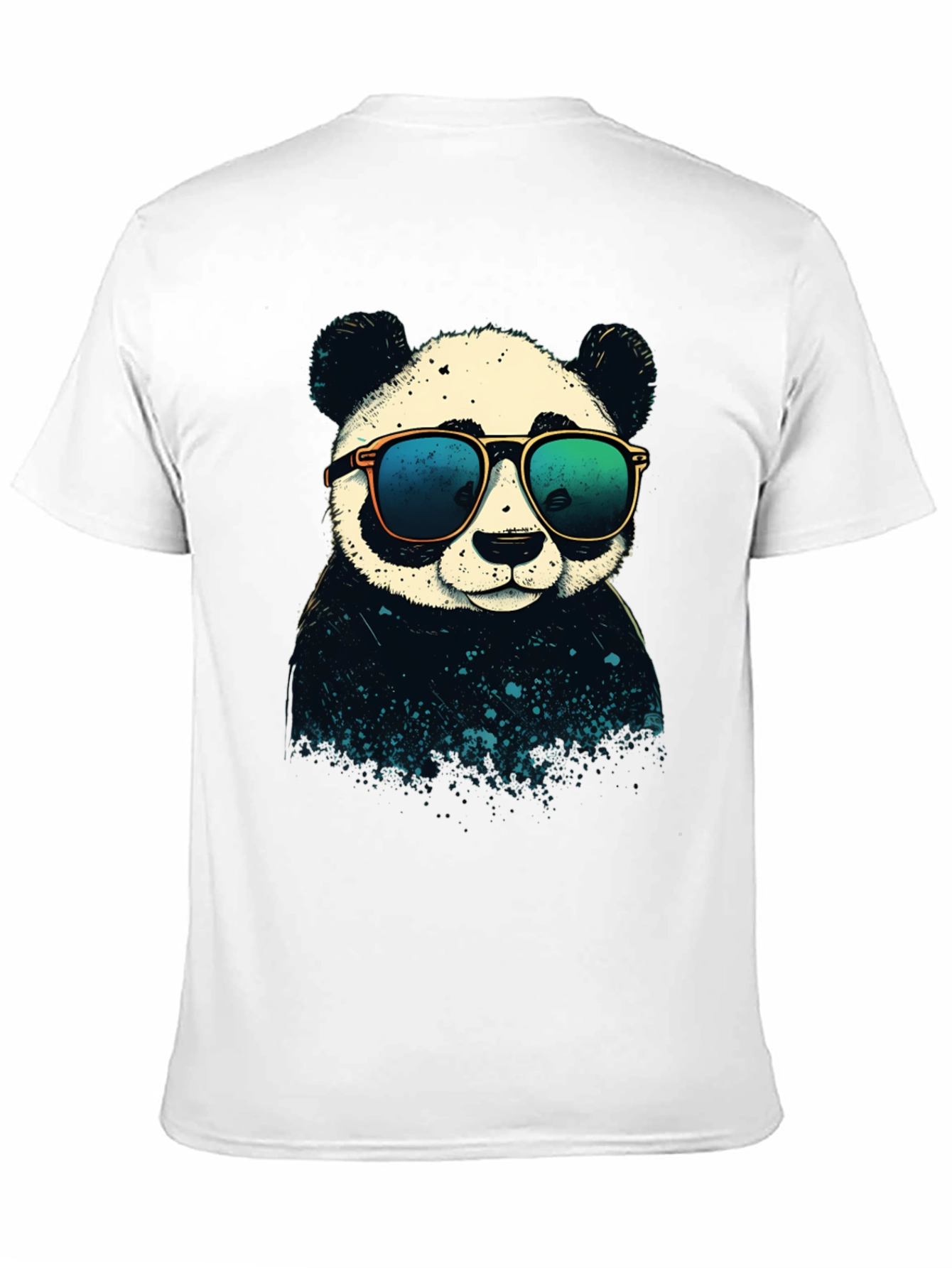 Cool Panda Graphic T-Shirt - Black