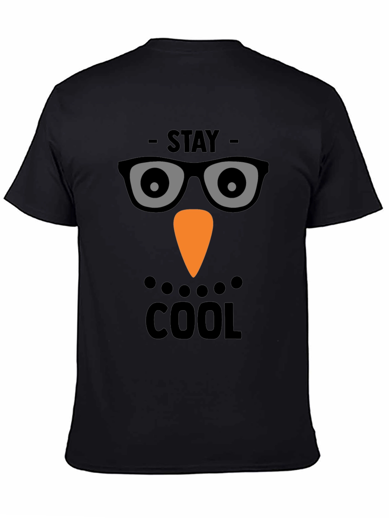 Stay Cool Snowman Face T-Shirt