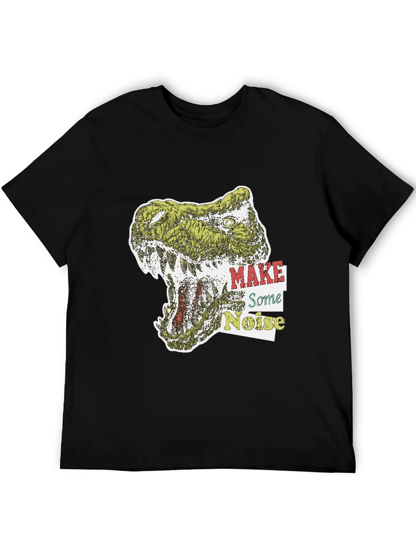 Dino Roar Graphic Tee - Make Some Noise T-Shirt