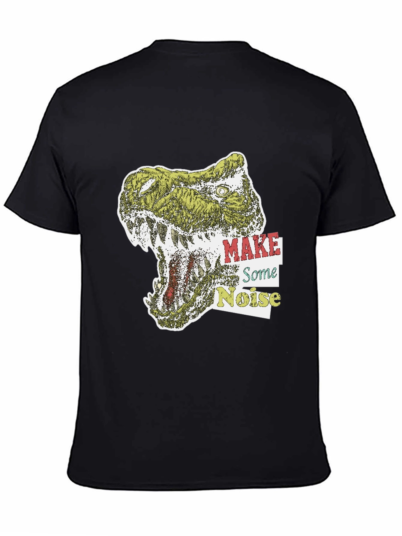 Dino Roar Graphic Tee - Make Some Noise T-Shirt
