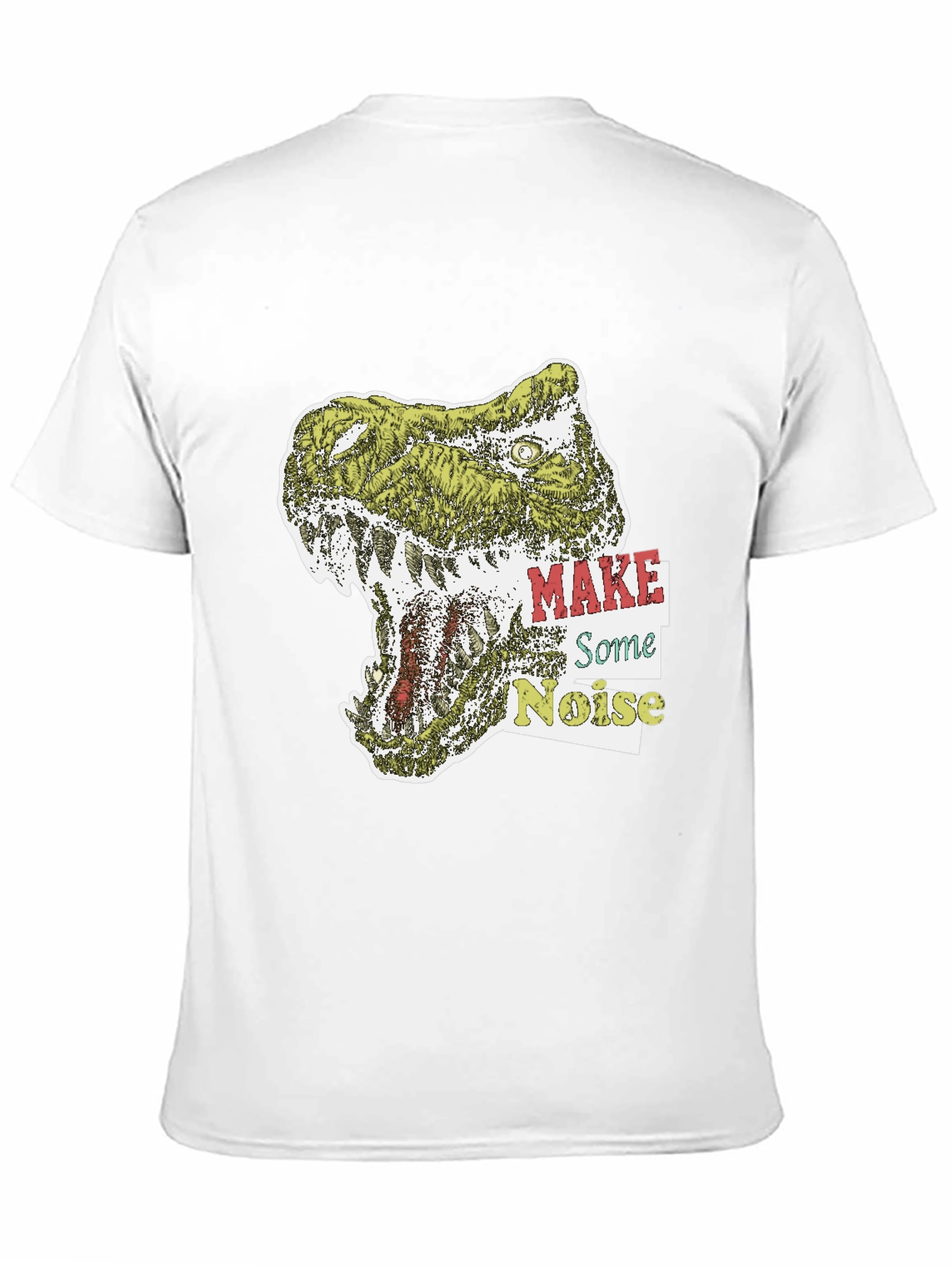 Dino Roar Graphic Tee - Make Some Noise T-Shirt