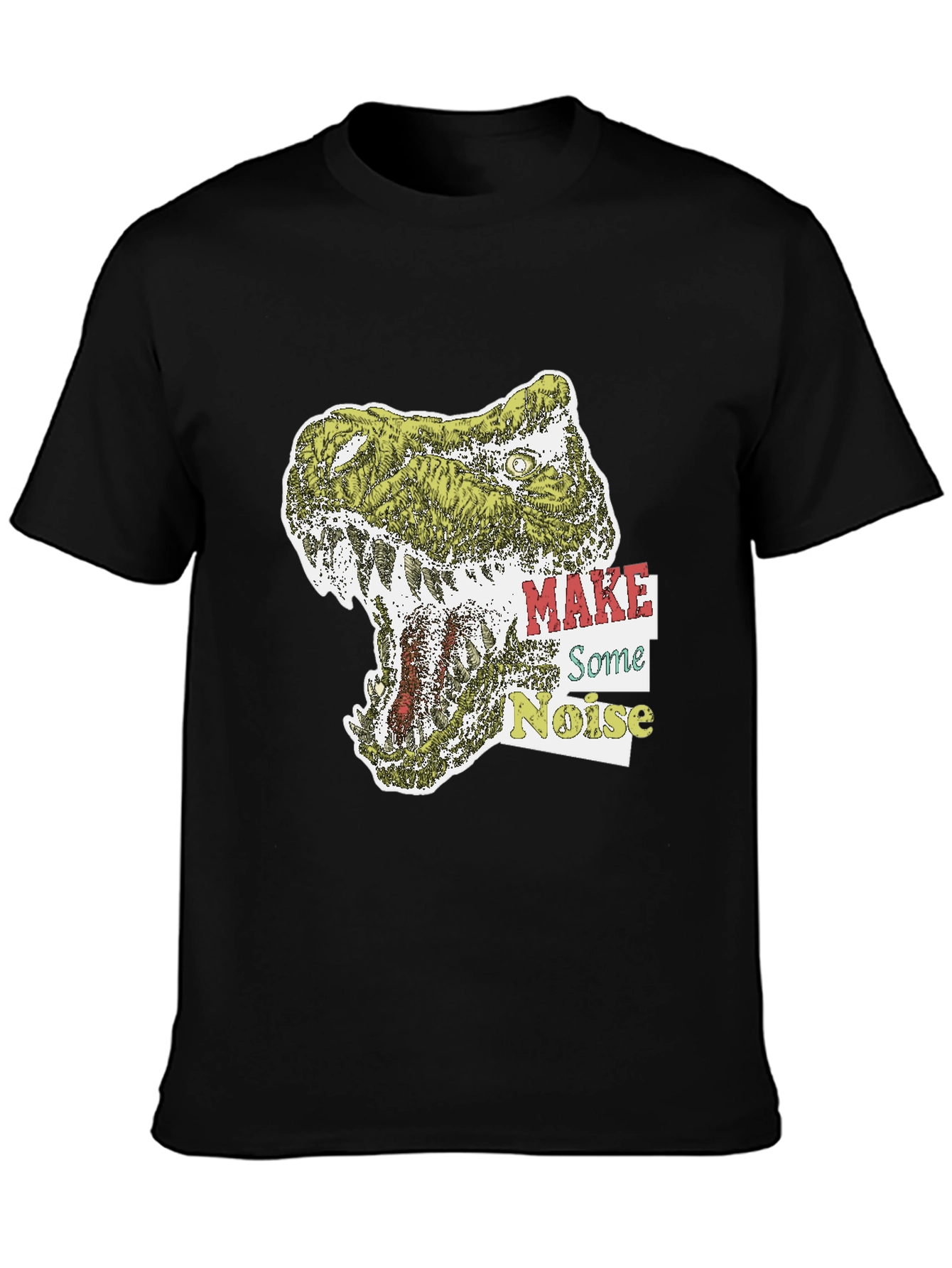 Dino Roar Graphic Tee - Make Some Noise T-Shirt
