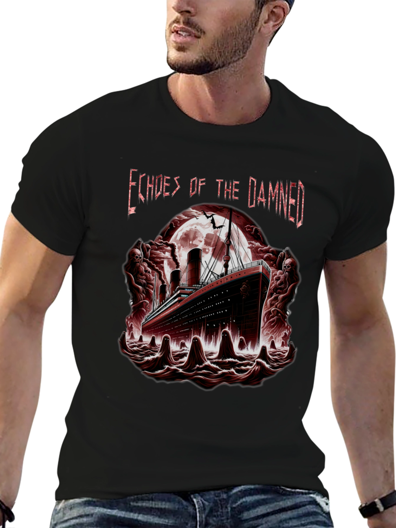 Echoes of the Damned Graphic T-Shirt