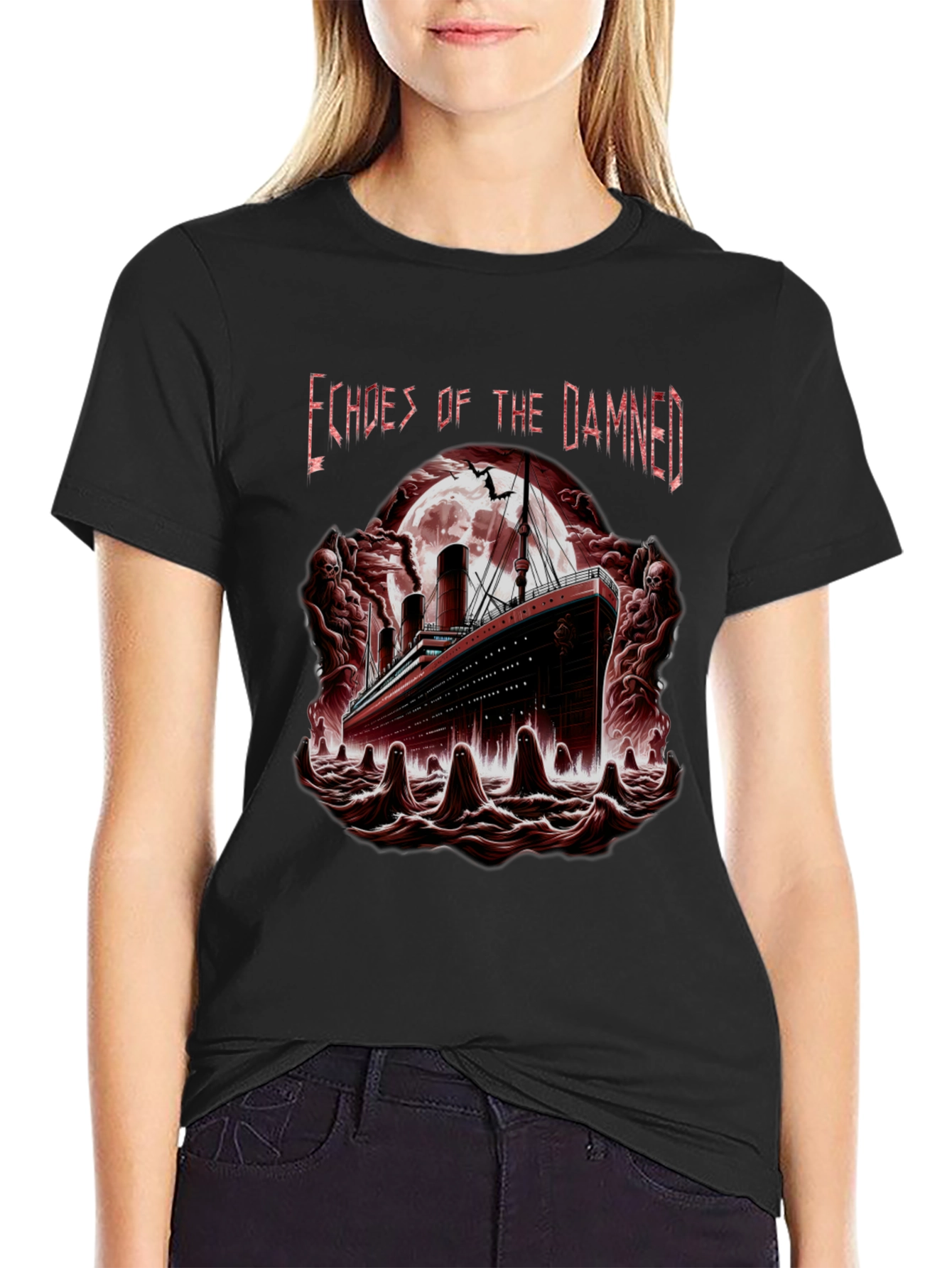 Echoes of the Damned Graphic T-Shirt