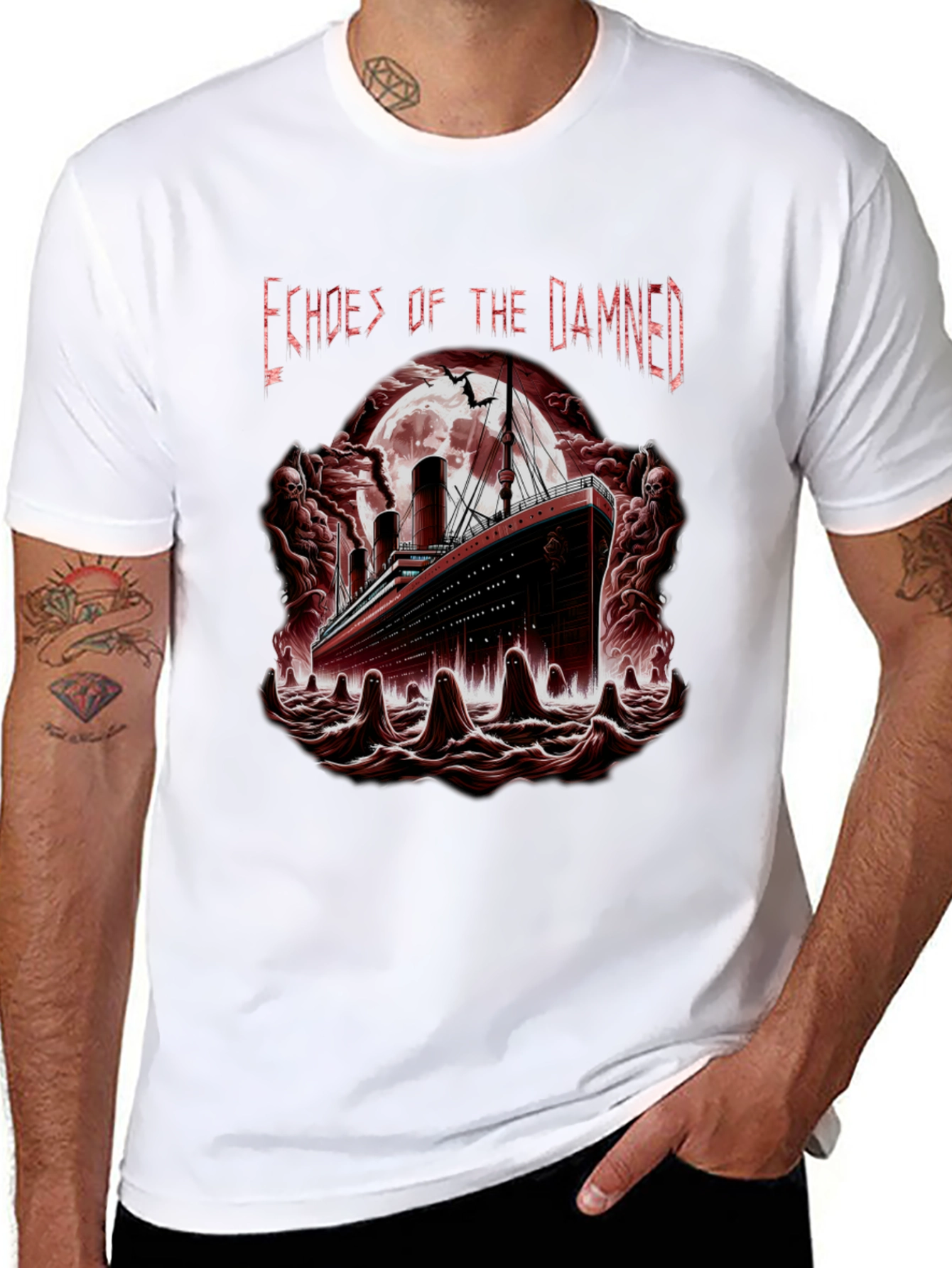 Echoes of the Damned Graphic T-Shirt