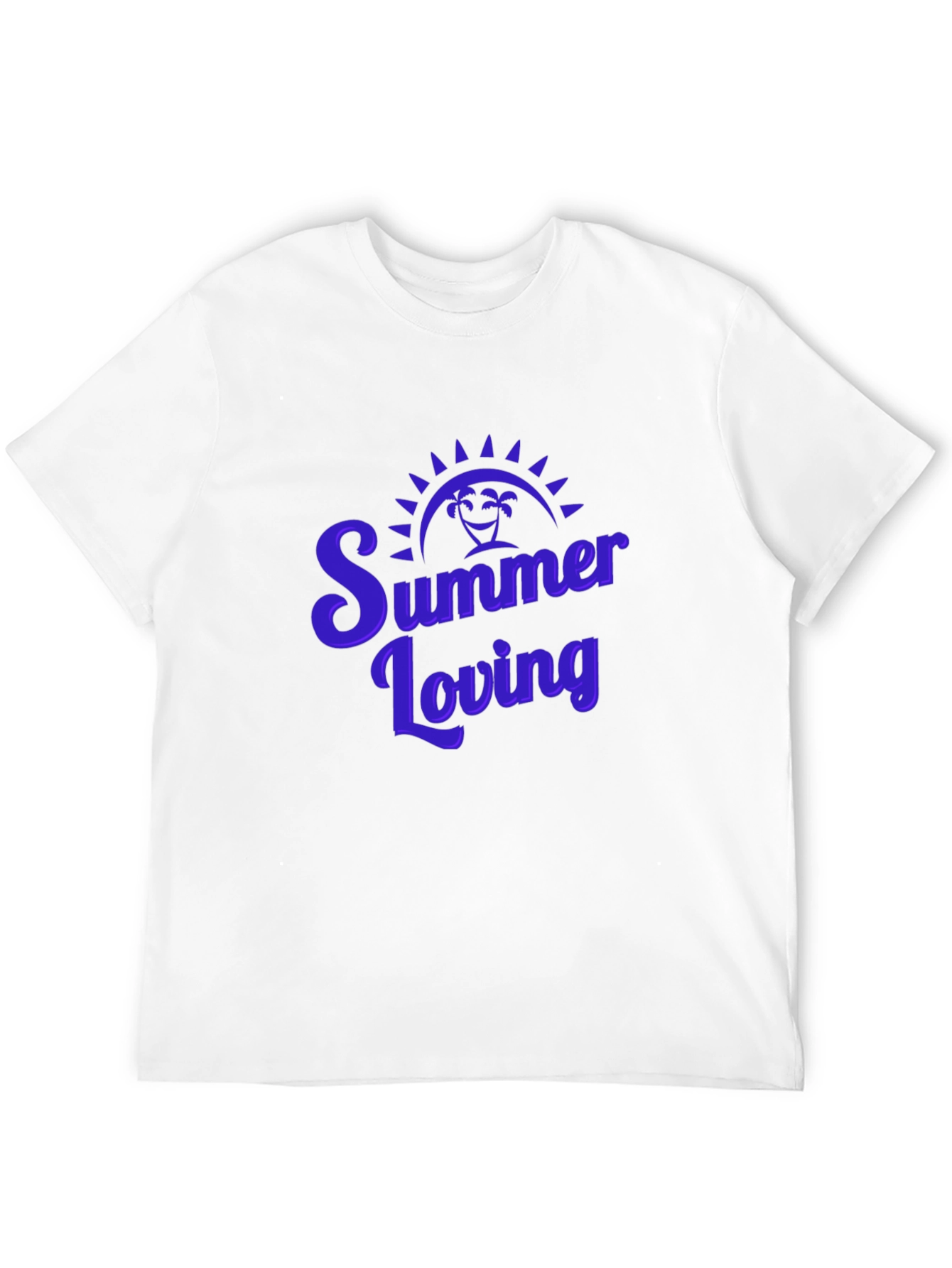 Summer Loving Graphic Tee - Black Casual T-Shirt