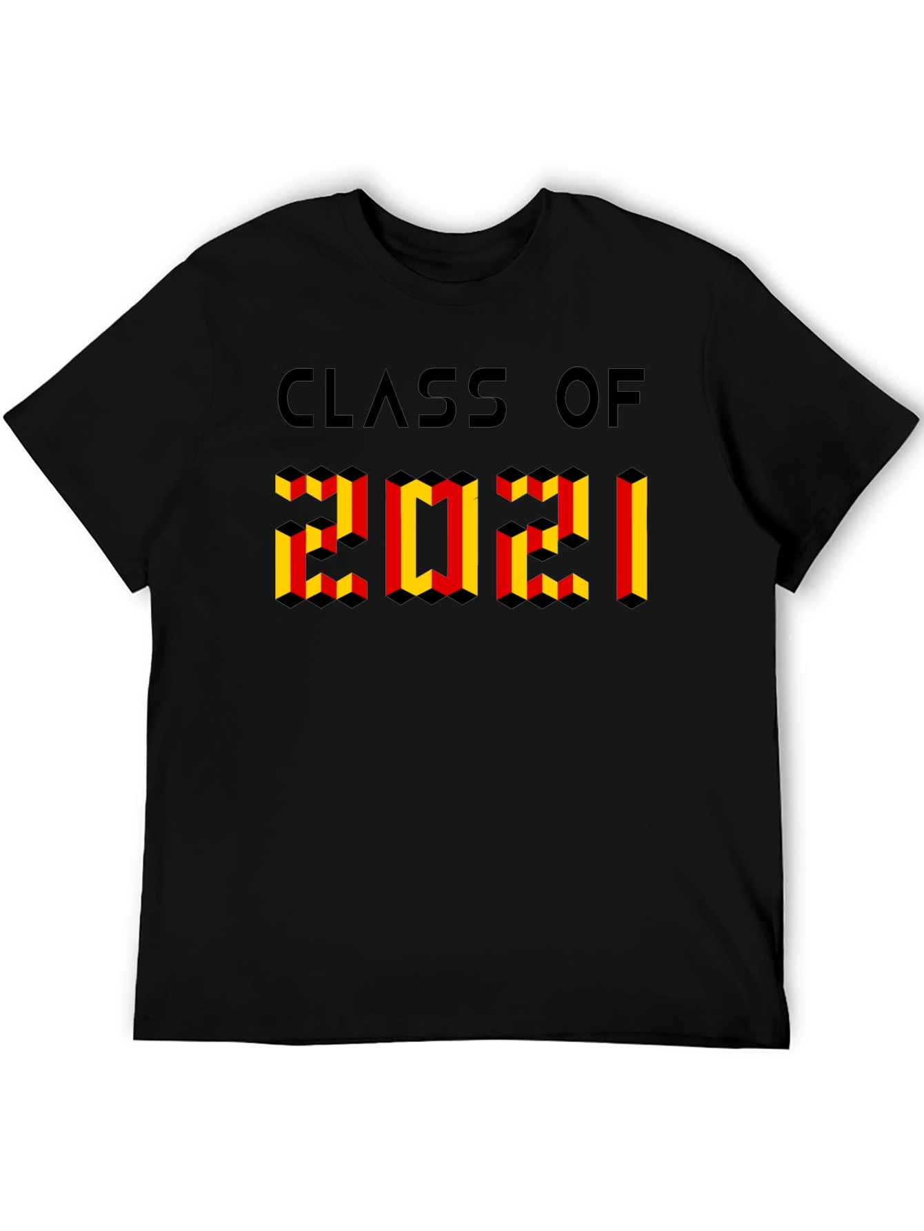 Class of 2021 Graphic Tee - Graduation Year Shirt