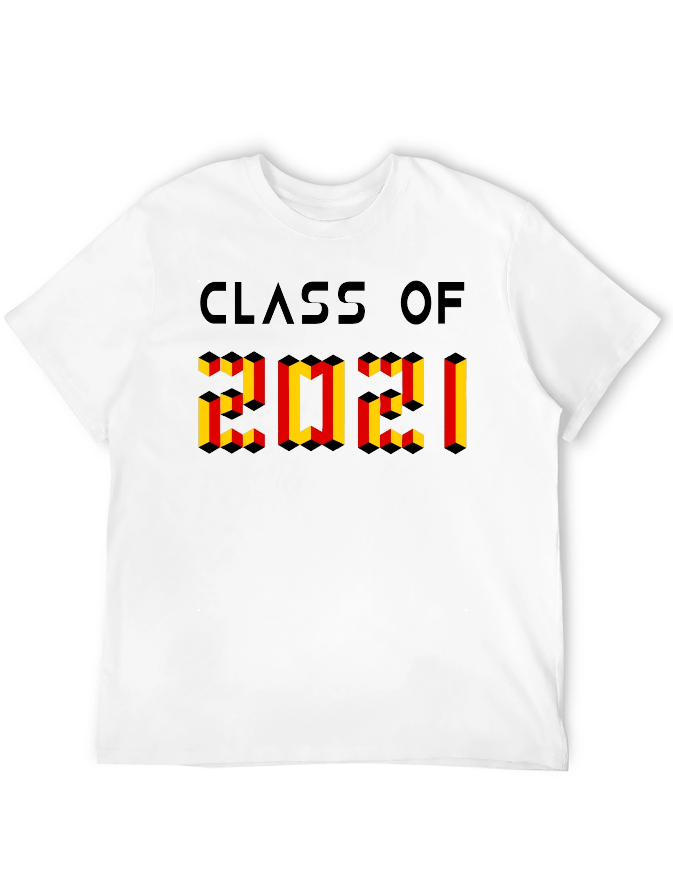 Class of 2021 Graphic Tee - Graduation Year Shirt