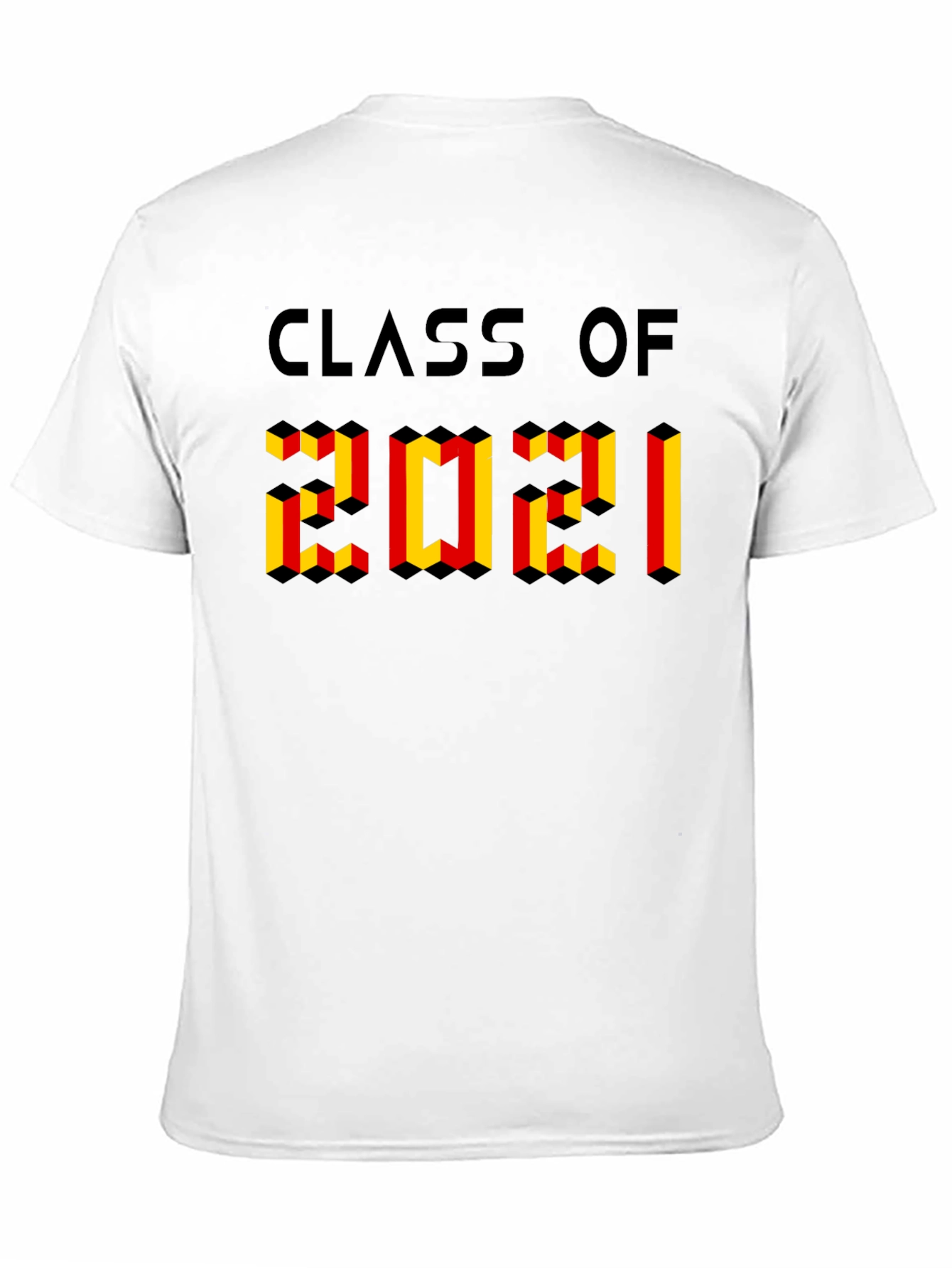 Class of 2021 Graphic Tee - Graduation Year Shirt