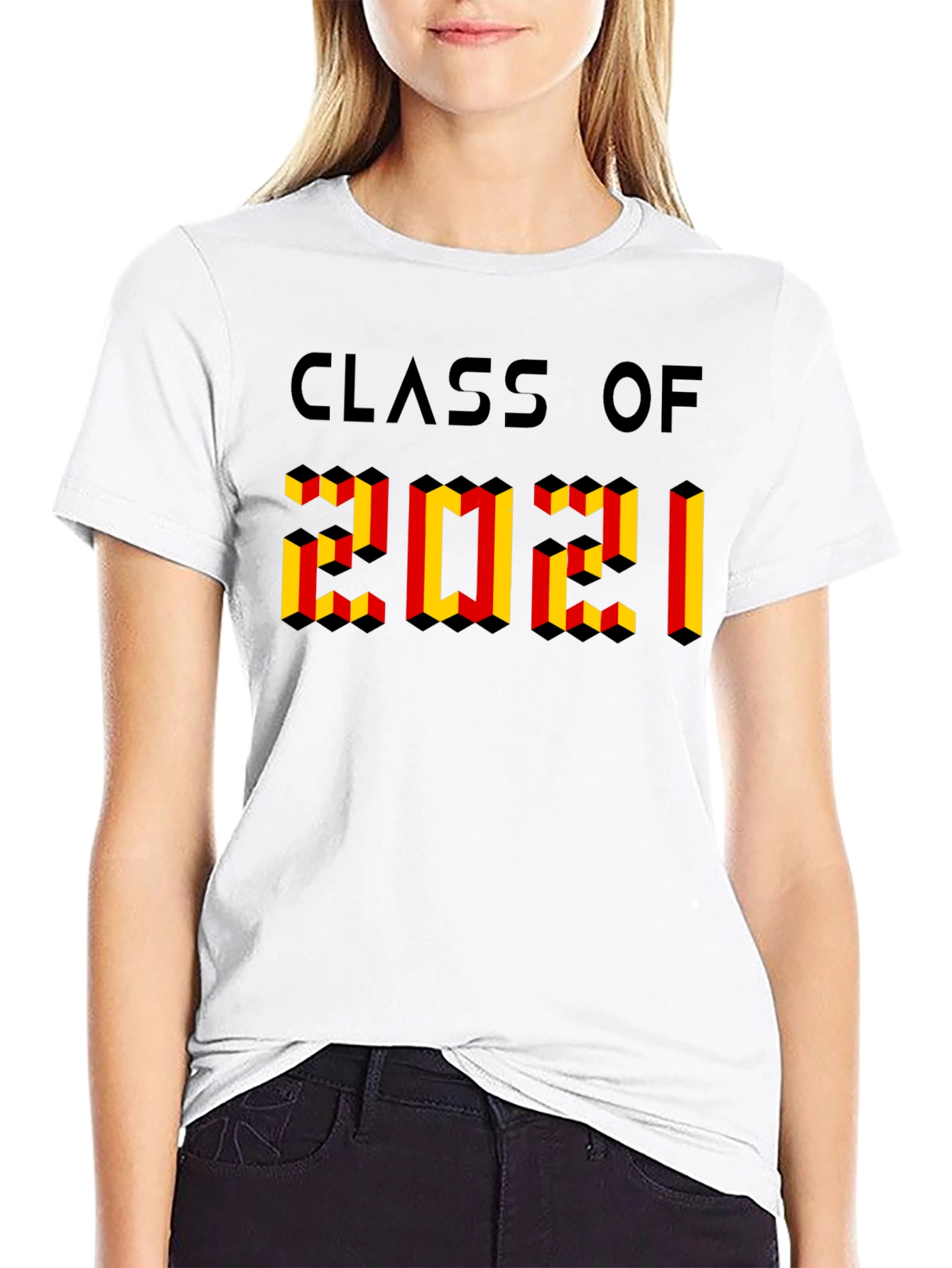 Class of 2021 Graphic Tee - Graduation Year Shirt