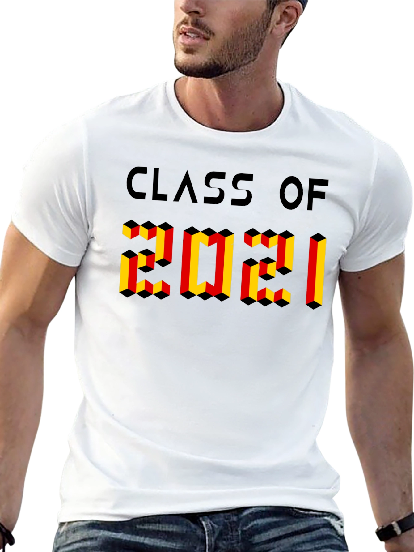 Class of 2021 Graphic Tee - Graduation Year Shirt