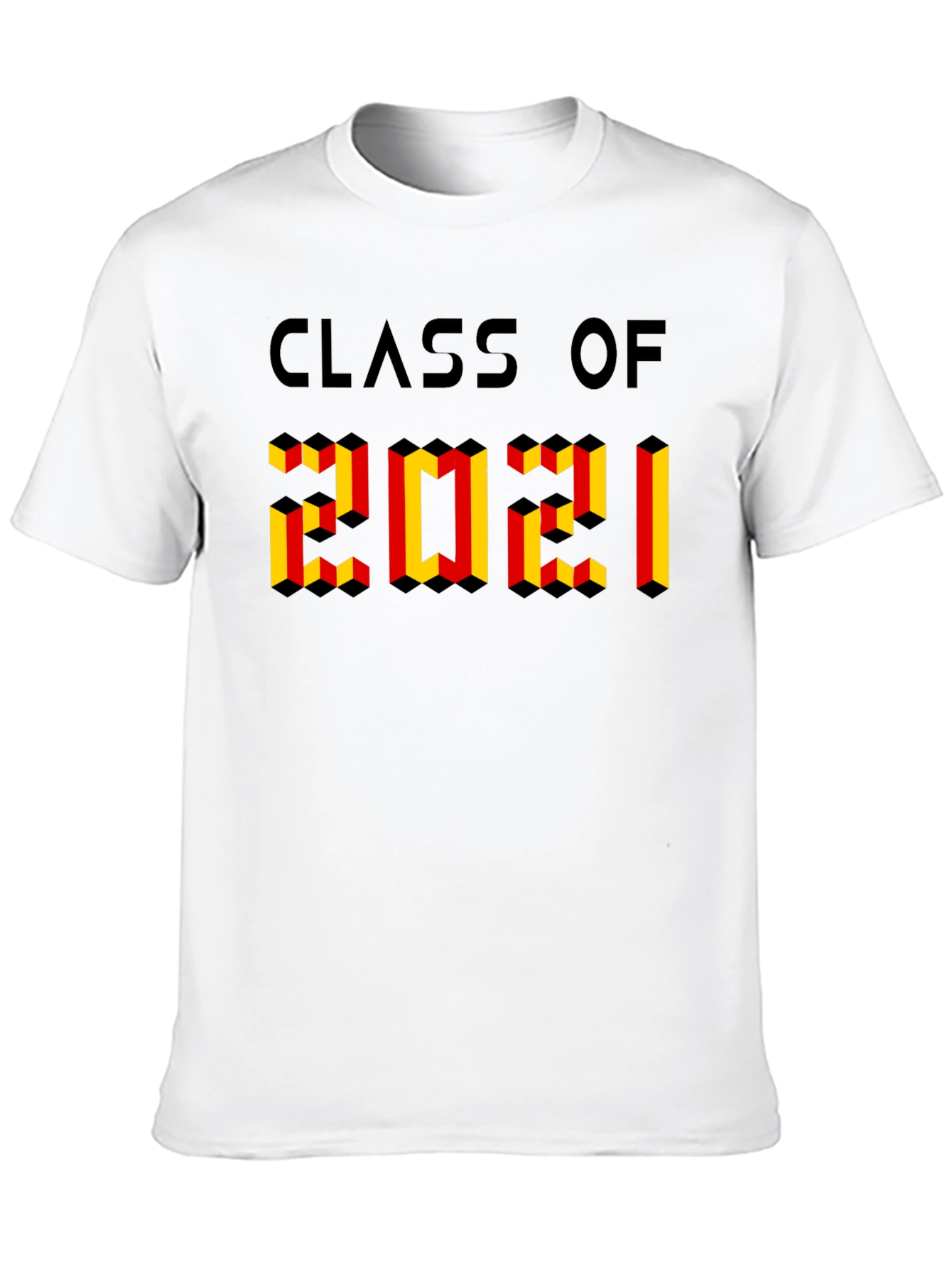 Class of 2021 Graphic Tee - Graduation Year Shirt