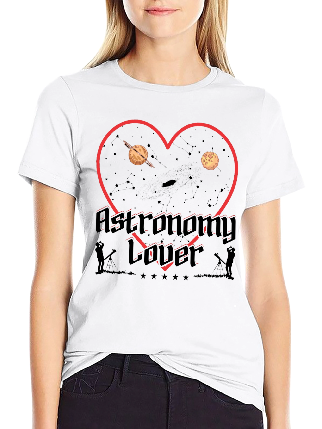 Astronomy Lover Graphic Tee | Stargazing Shirt