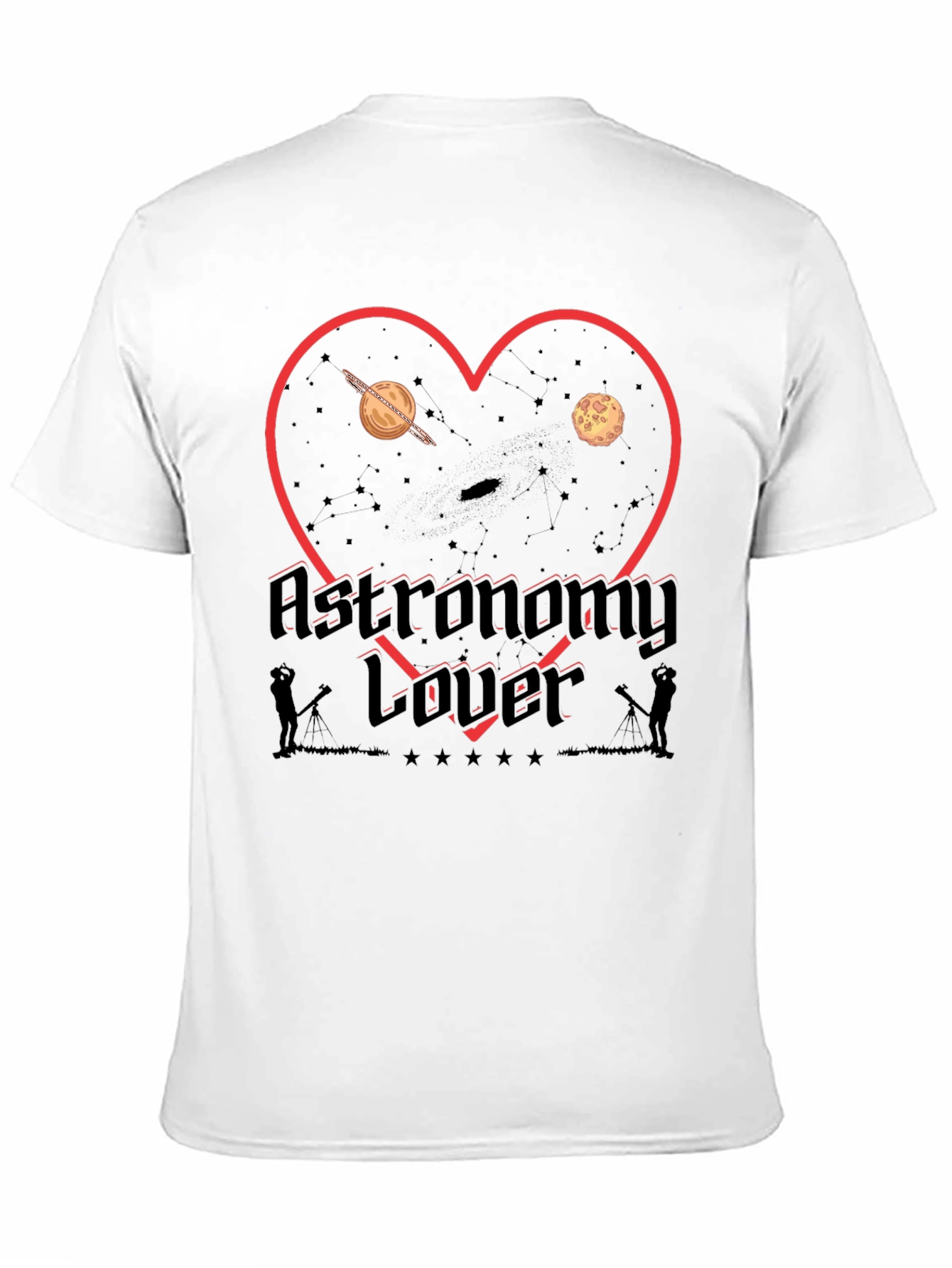 Astronomy Lover Graphic Tee | Stargazing Shirt