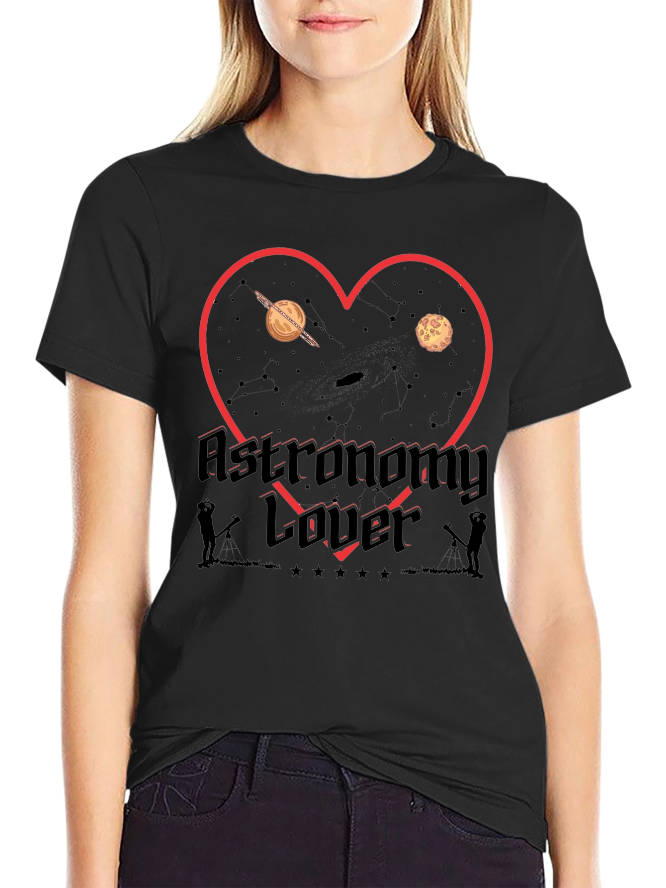 Astronomy Lover Graphic Tee | Stargazing Shirt