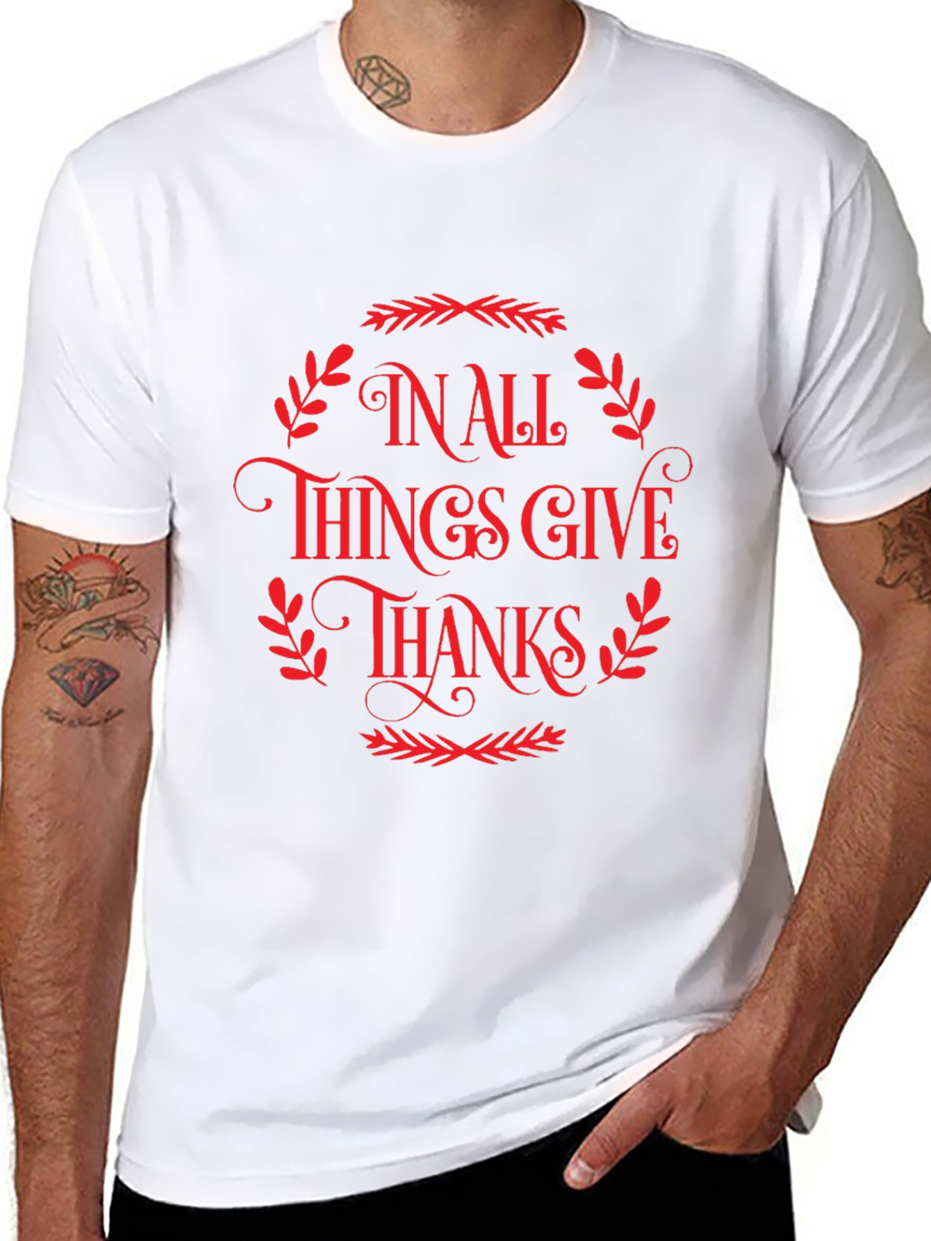 Thanksgiving T-Shirt: In All Things Give Thanks