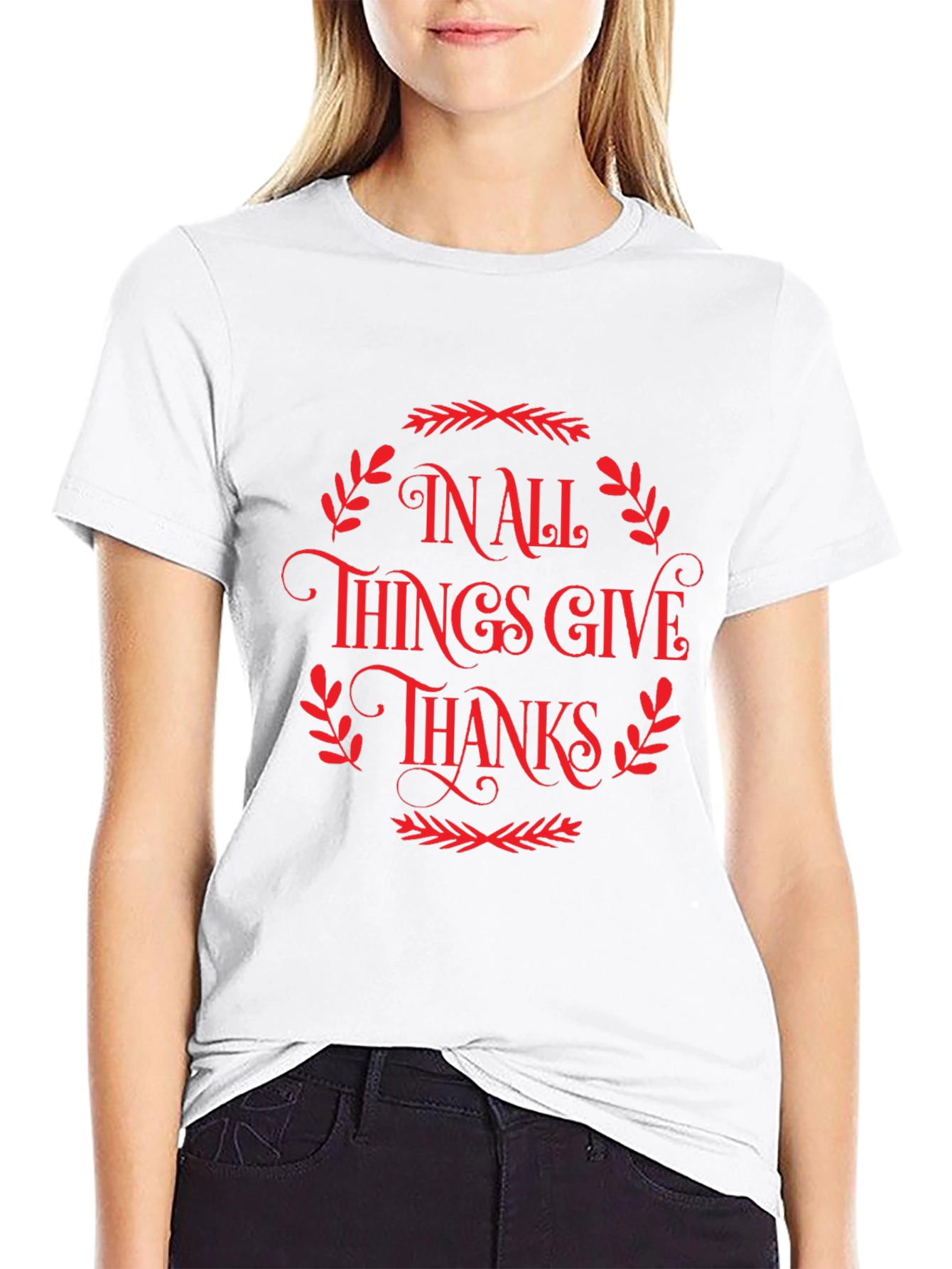 Thanksgiving T-Shirt: In All Things Give Thanks