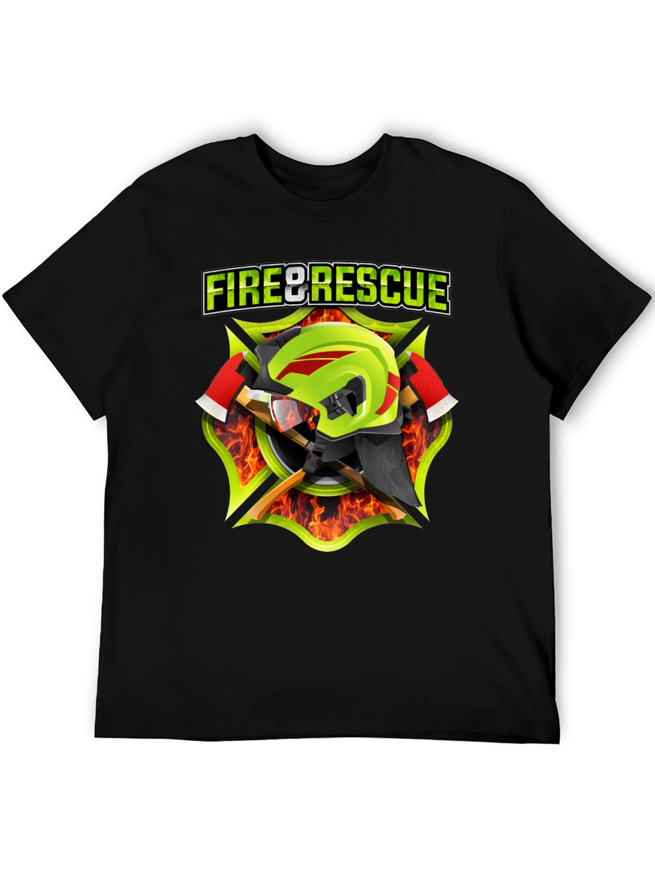 Fire & Rescue Graphic T-Shirt