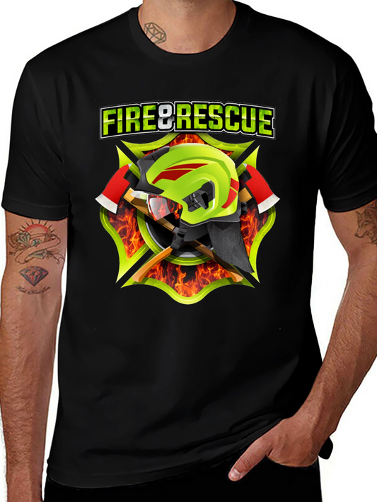 Fire & Rescue Graphic T-Shirt