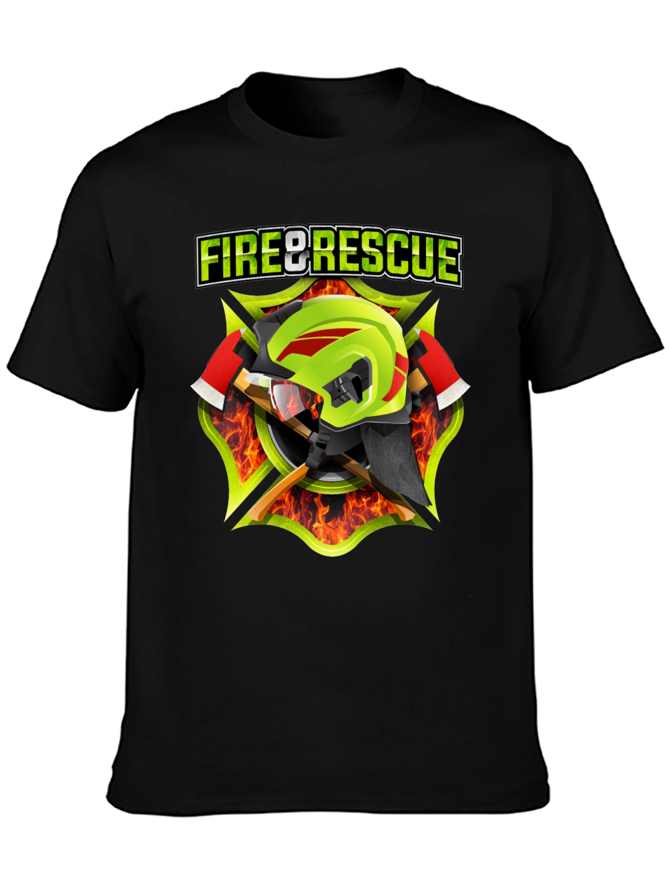 Fire & Rescue Graphic T-Shirt