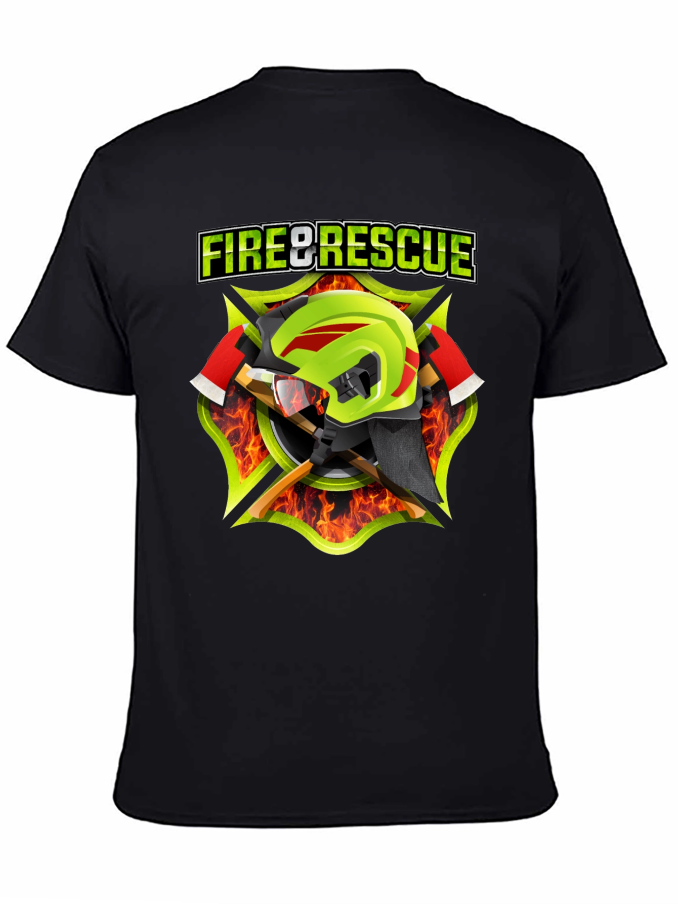 Fire & Rescue Graphic T-Shirt
