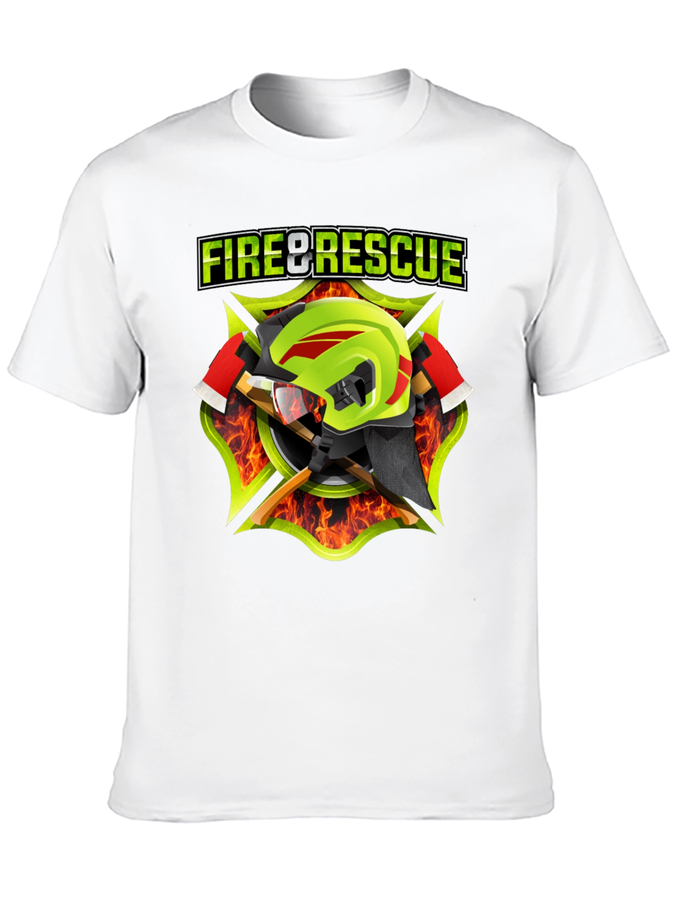 Fire & Rescue Graphic T-Shirt