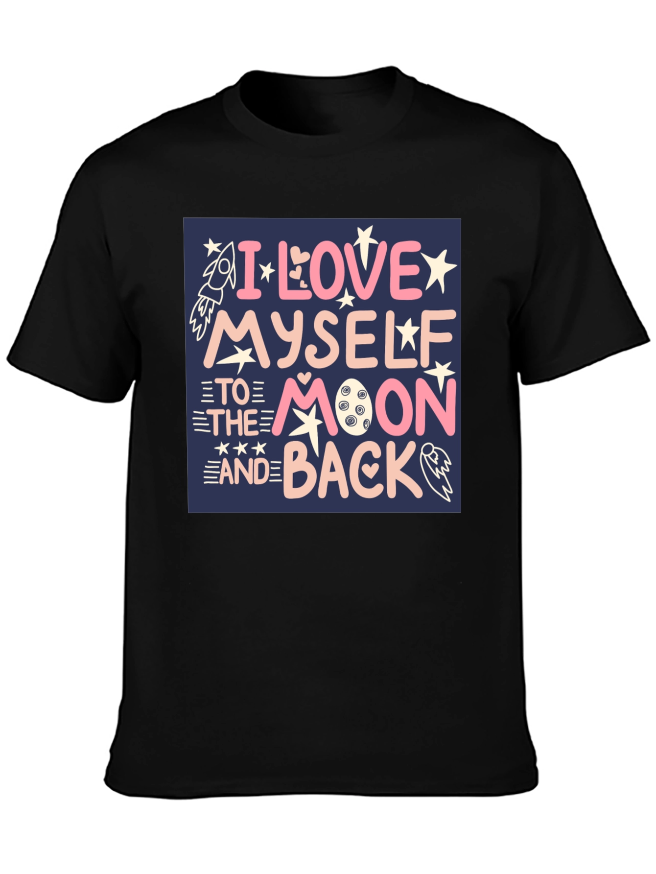 I Love Myself To The Moon Graphic Tee