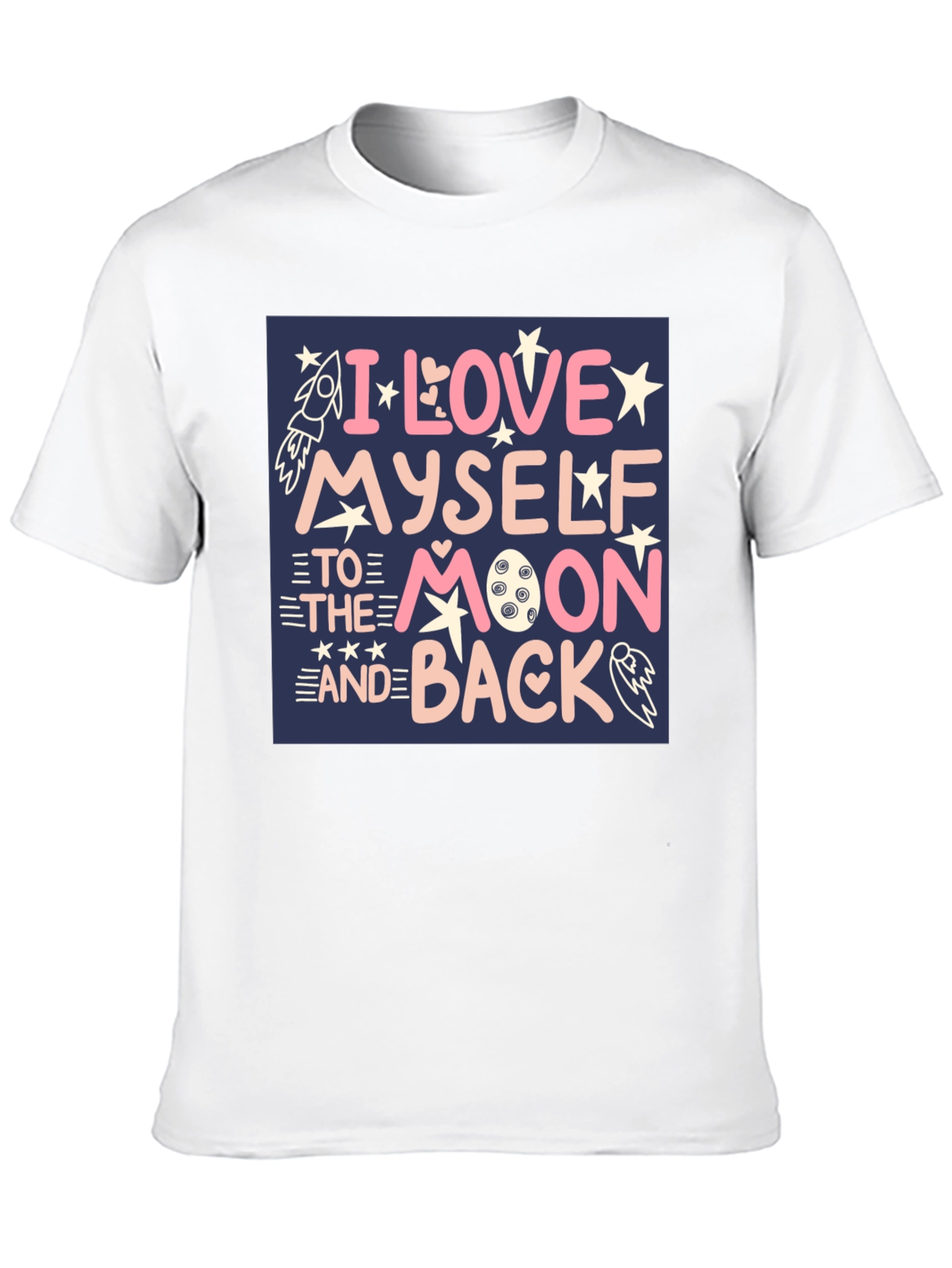 I Love Myself To The Moon Graphic Tee