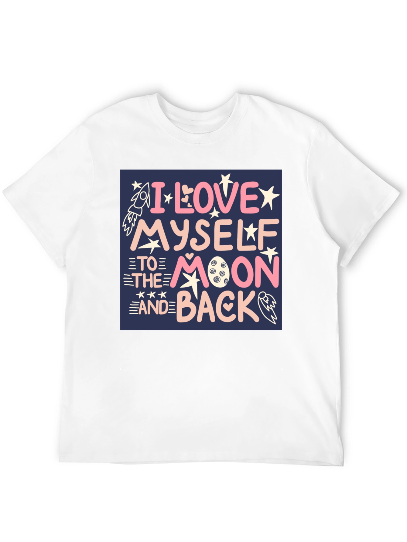 I Love Myself To The Moon Graphic Tee