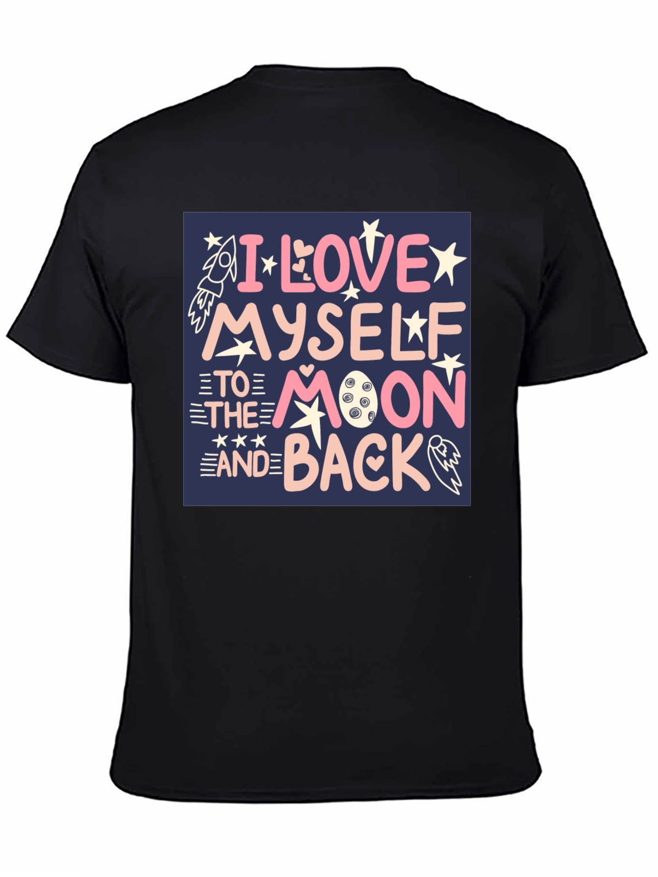 I Love Myself To The Moon Graphic Tee