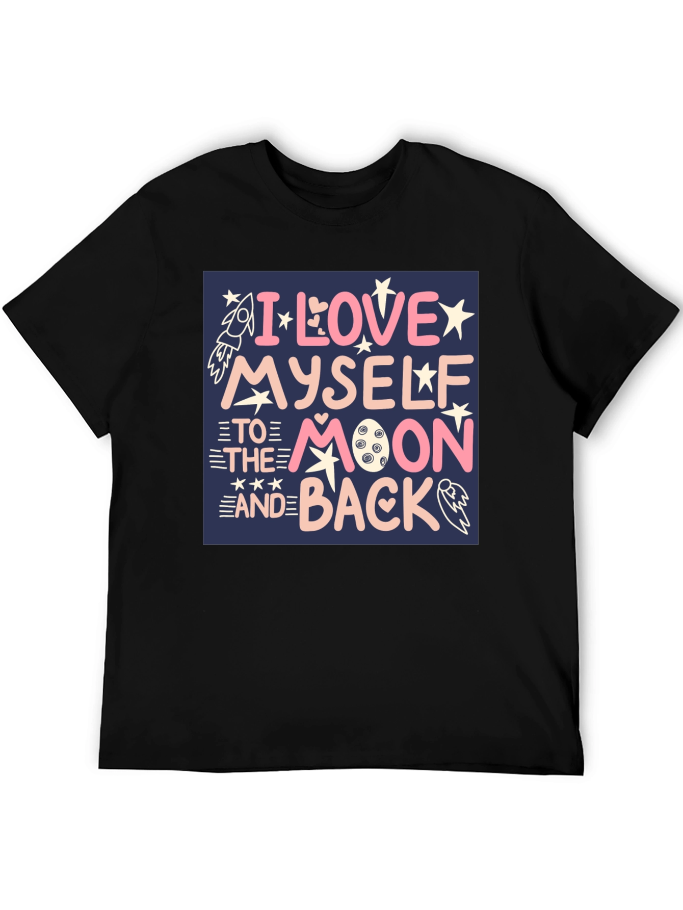 I Love Myself To The Moon Graphic Tee