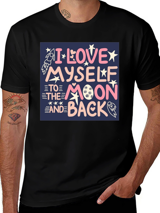 I Love Myself To The Moon Graphic Tee