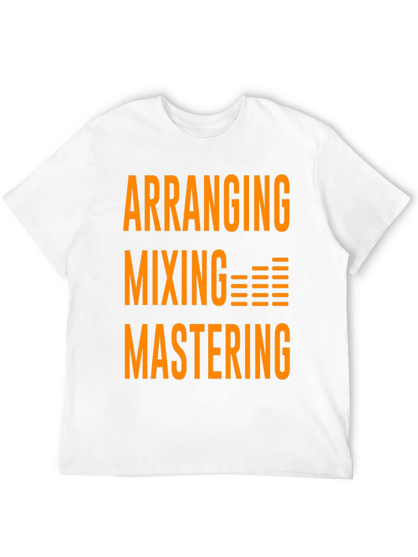 Arranging Mixing Mastering T-Shirt - Black Graphic Tee