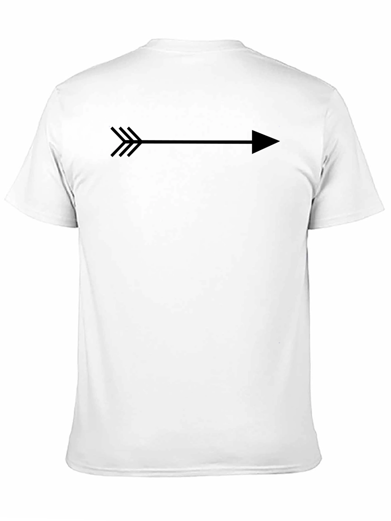 Arrow Graphic Print Mens T-Shirt