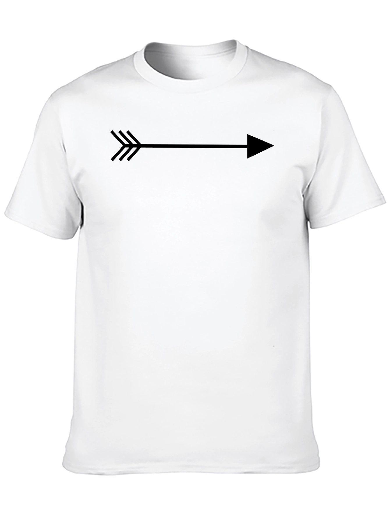 Arrow Graphic Print Mens T-Shirt