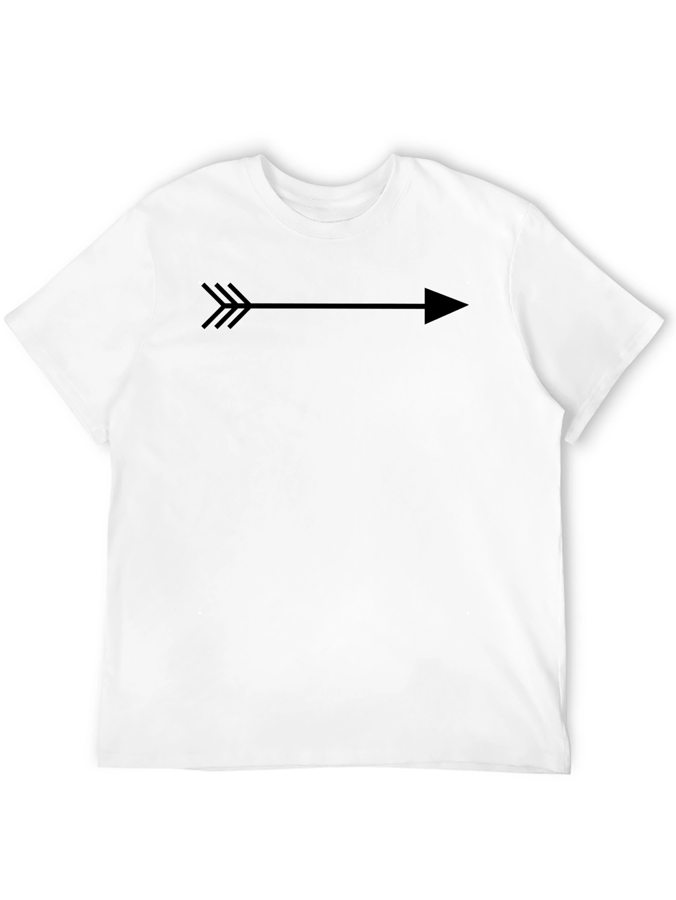 Arrow Graphic Print Mens T-Shirt