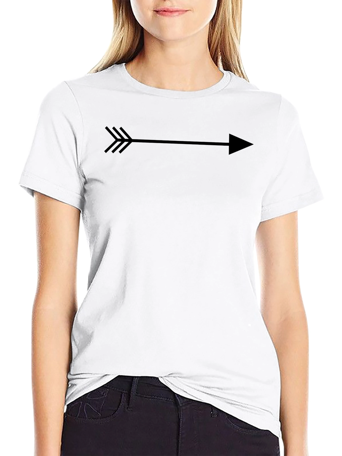 Arrow Graphic Print Mens T-Shirt