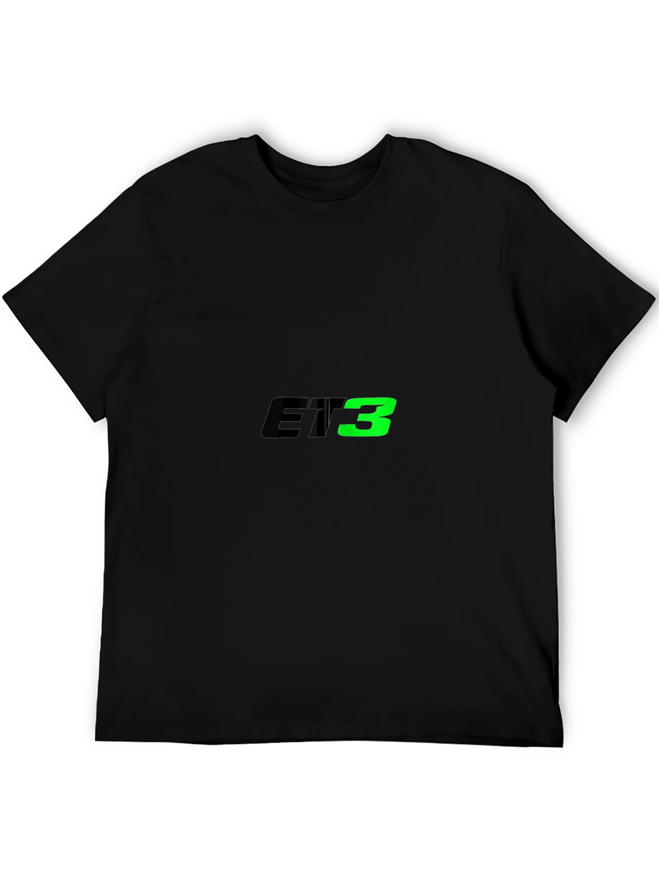 ET3 Graphic Tee - Black Cotton Blend