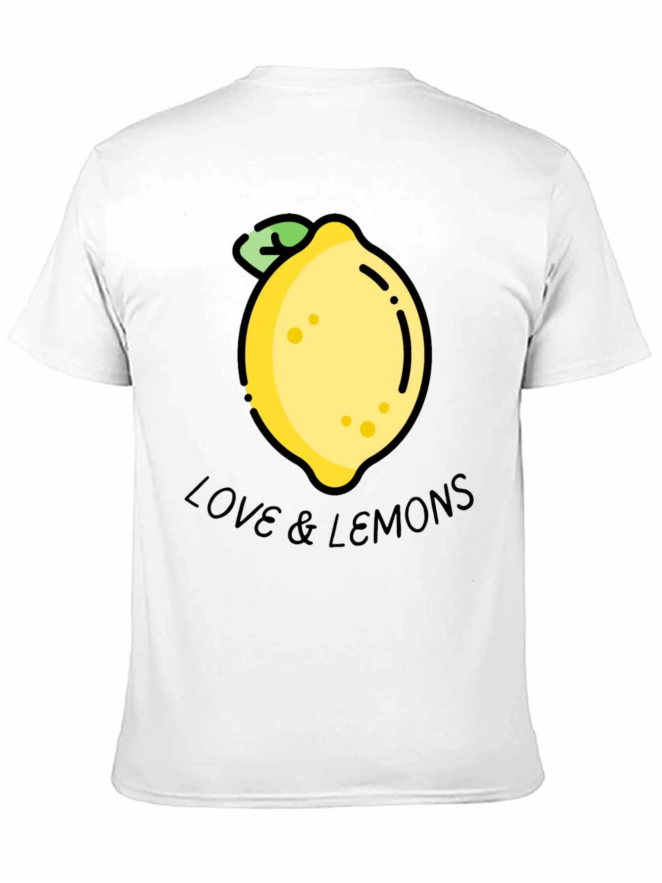 Love & Lemons Graphic Tee - Unisex Black T-Shirt
