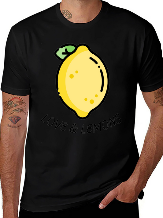 Love & Lemons Graphic Tee - Unisex Black T-Shirt