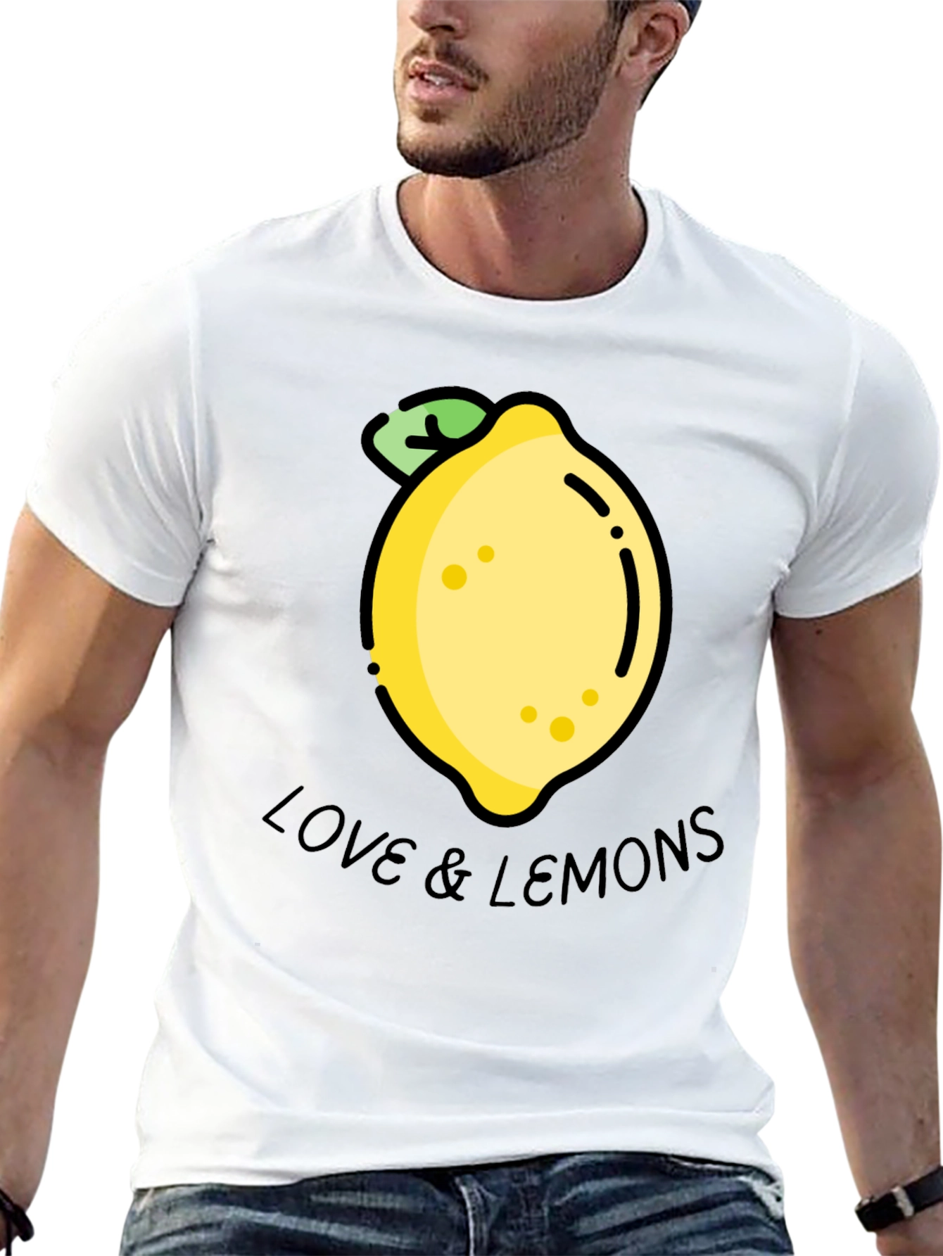 Love & Lemons Graphic Tee - Unisex Black T-Shirt