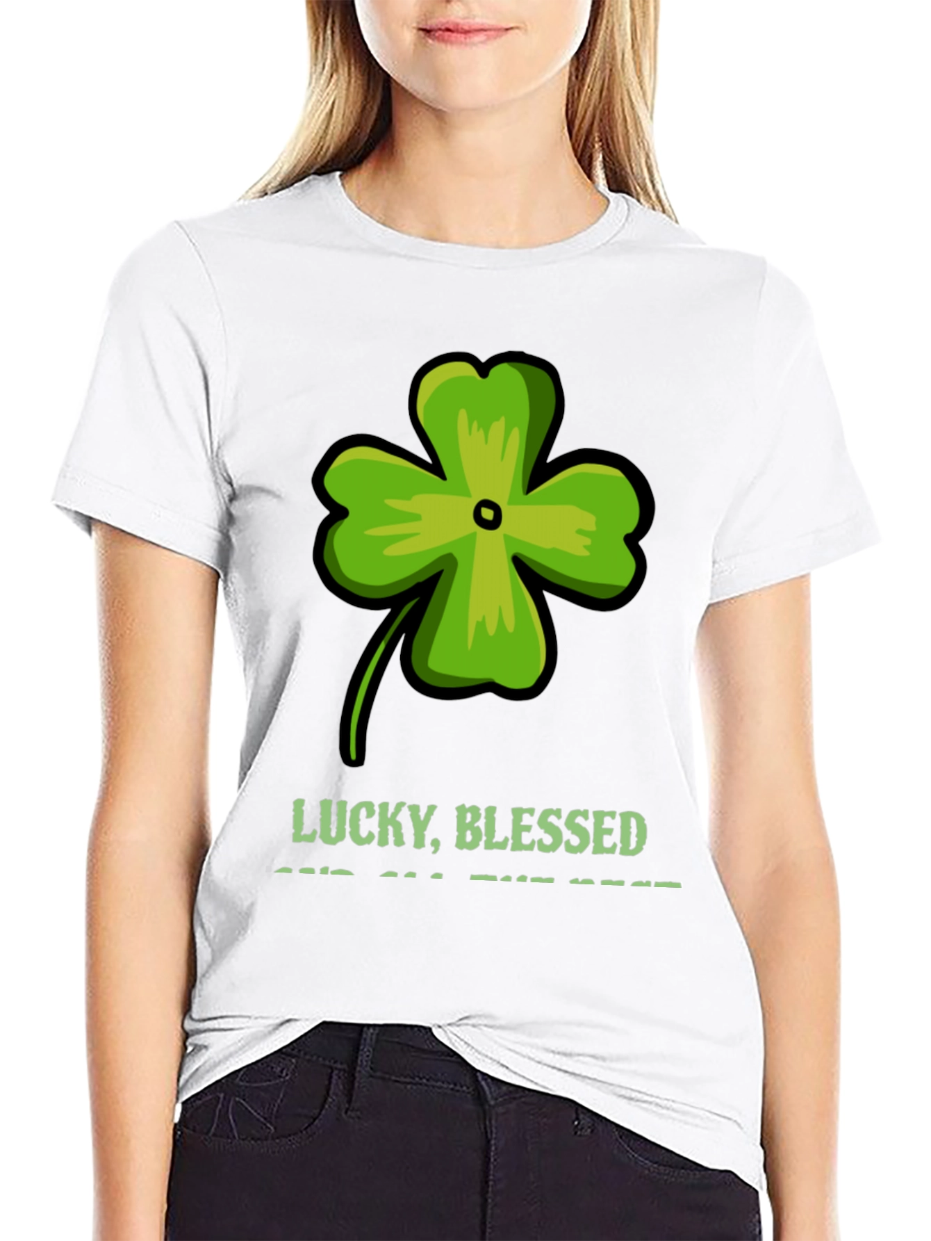 Lucky Blessed Shirt - St. Patricks Day Tee
