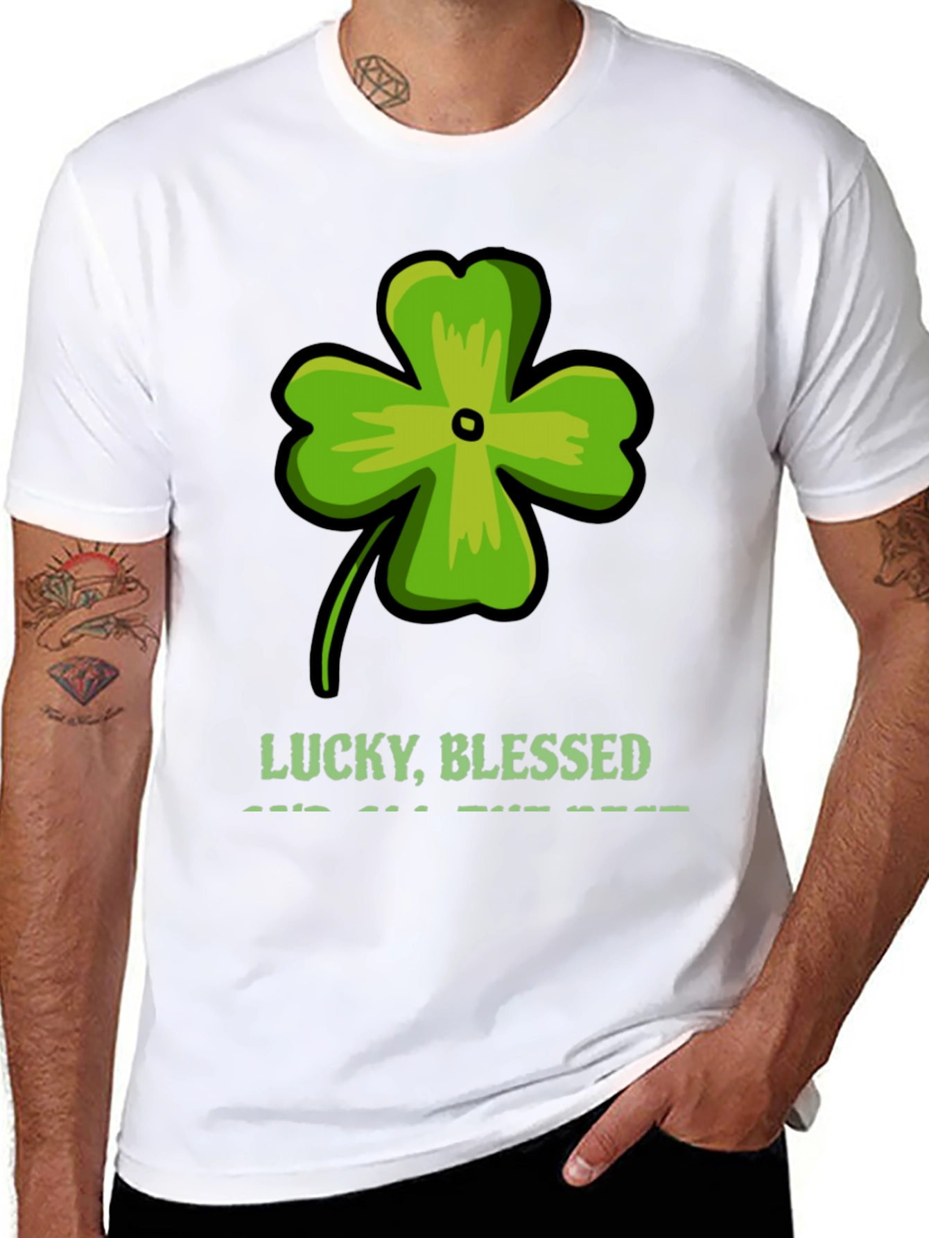 Lucky Blessed Shirt - St. Patricks Day Tee
