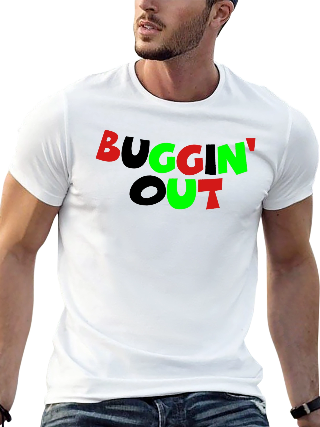 Buggin Out Graphic Tee - Bold Statement Shirt