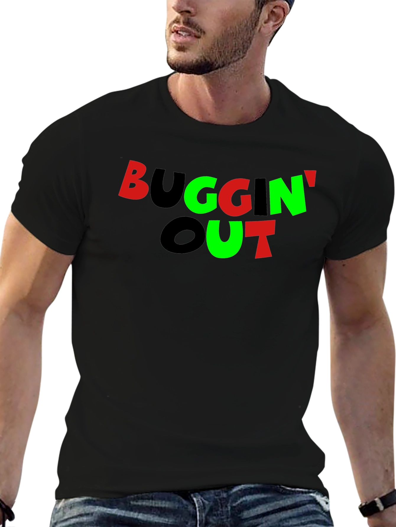 Buggin Out Graphic Tee - Bold Statement Shirt