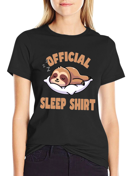 Official Sleep Shirt - Sloth Graphic Tee
