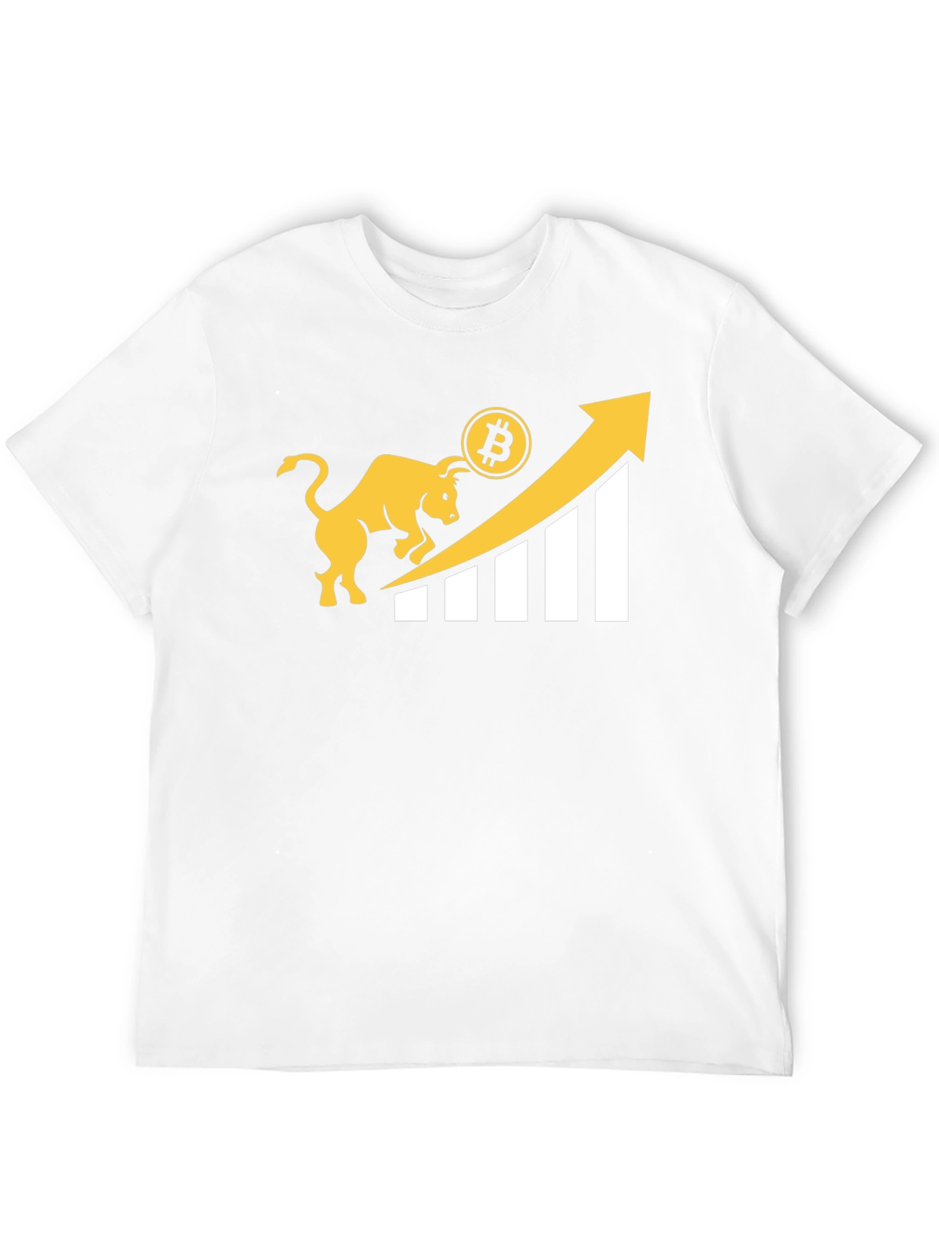 Bitcoin Bull Run Black T-Shirt - Crypto Investor