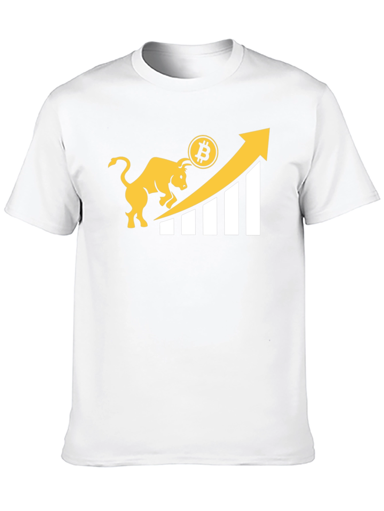 Bitcoin Bull Run Black T-Shirt - Crypto Investor