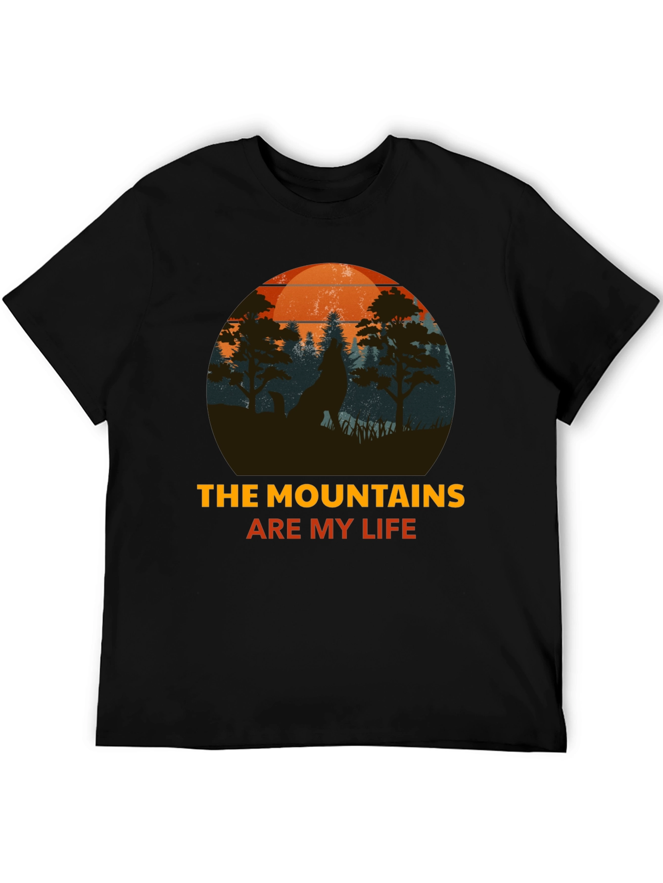 Mountains Are My Life Graphic Tee