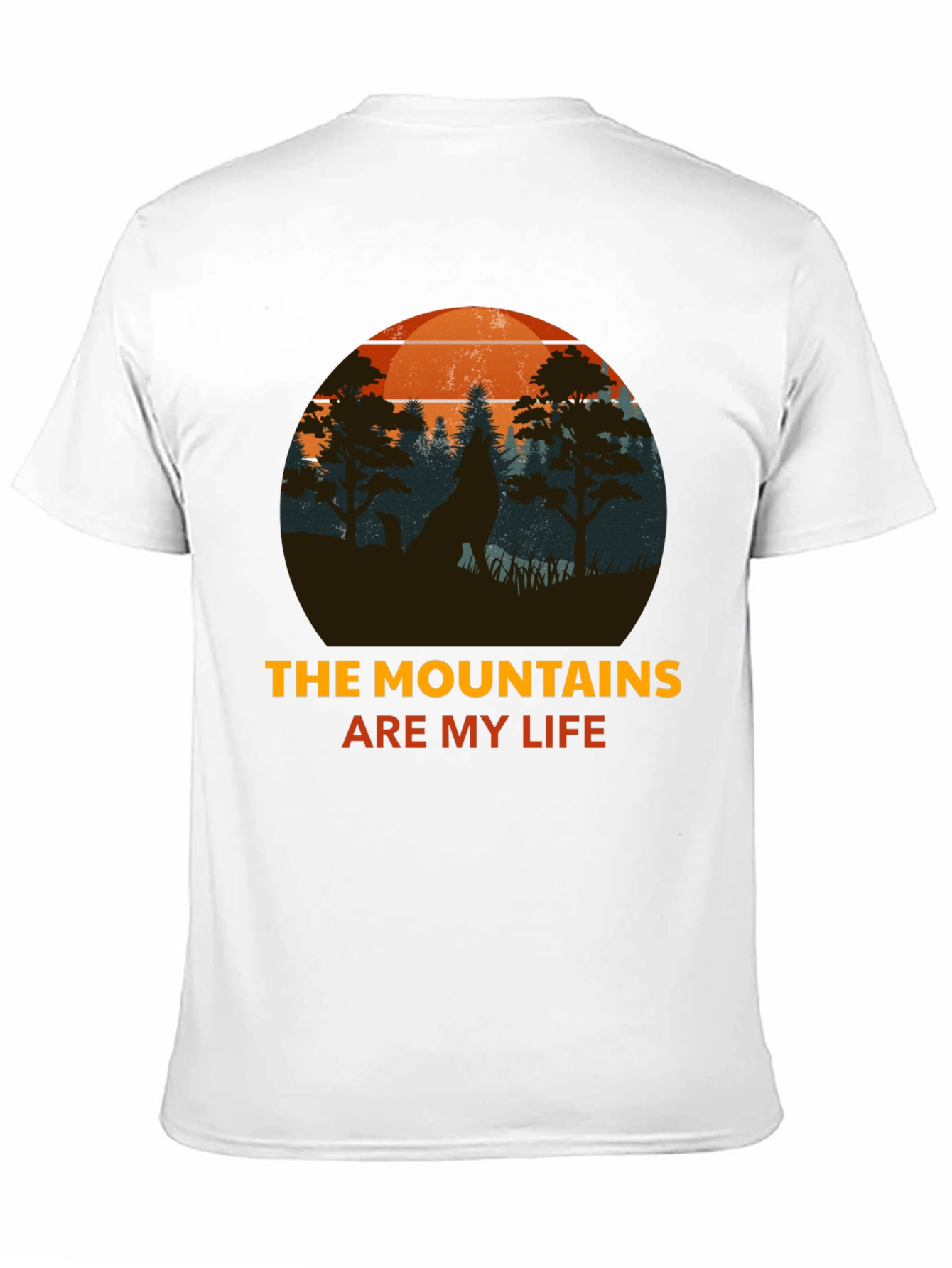 Mountains Are My Life Graphic Tee